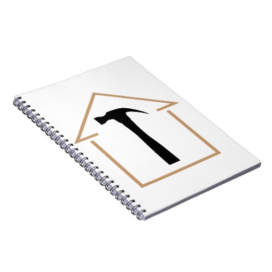 Haus und Hammer Notizblock (Rechte Seite)