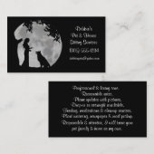 Haus- und Haustiersitzungen Visitenkarte (Vorne/Hinten)