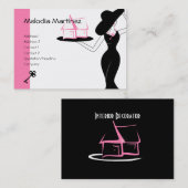 Haus und Schlüssel Visitenkarte (Vorne/Hinten)