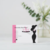 Haus und Schlüssel Visitenkarte (Stehend Vorderseite)