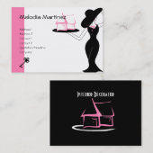 Haus und Schlüssel Visitenkarte (Vorne/Hinten)