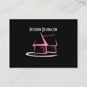 Haus und Schlüssel Visitenkarte (Rückseite)