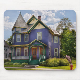 Haus - viktorianisch - Das Haus der alten Damen Mousepad