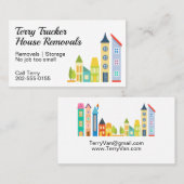 Haus Visitenkarte (Vorne/Hinten)