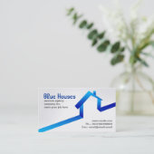 Haus-Visitenkarte Visitenkarte (Stehend Vorderseite)