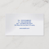 Haus-Visitenkarte Visitenkarte (Rückseite)