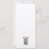 Haus voll Liebe - Flachbildschirm Einladung (Rückseite)