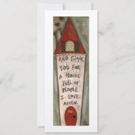 Haus voll Liebe - Flachbildschirm Einladung