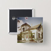 Haus von Edvard Grieg Button (Vorne & Hinten)