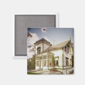 Haus von Edvard Grieg Magnet (Vorderseite/Rückseite)