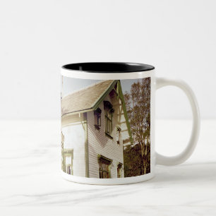 Haus von Edvard Grieg Zweifarbige Tasse