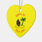 Haus von Lumpia Keramikornament (Links)