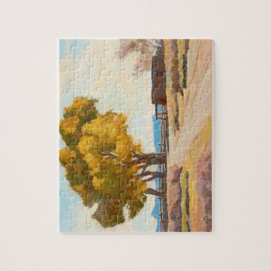 Haus von Maynard Dixon Puzzle (Vertikal)