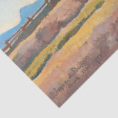 Haus von Maynard Dixon Seidenpapier (Detail)