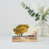 Haus von Maynard Dixon Visitenkarte (Stehend Vorderseite)