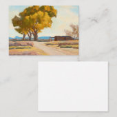 Haus von Maynard Dixon Visitenkarte (Vorne/Hinten)