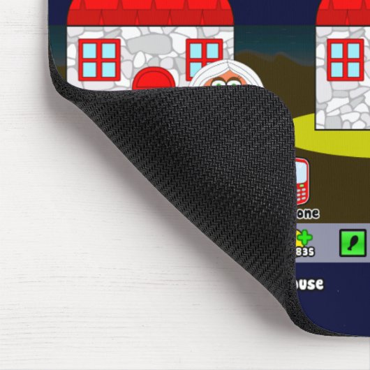 Haus von Pou Mousepad (Ecke)