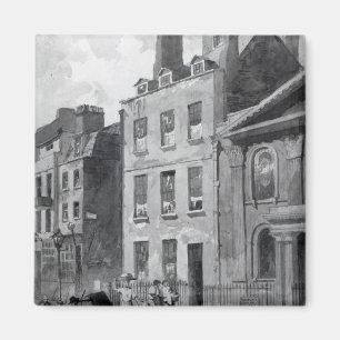 Haus von Sir Isaac Newton Magnet