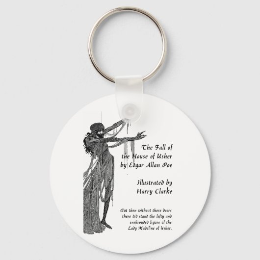 Haus von Usher Schlüsselanhänger (Vorderseite)
