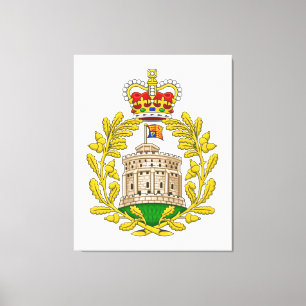 Haus von Windsor Royal Coat of Arms Leinwanddruck