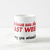 Haus war sauber Tasse (Mittel)