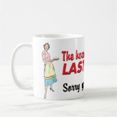 Haus war sauber Tasse (Links)