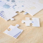 Haus: Watercolor zeichnen Puzzle (Seite)