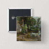 Haus Willy Lotts, nahe Flatford Mühle, c.1811 (oi Button (Vorne & Hinten)