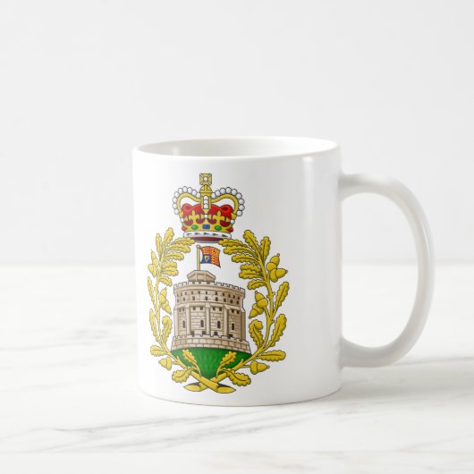 Haus Windsor königlichen Wappens Kaffeetasse (Rechts)