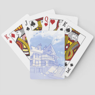 haus: zeichn spielkarten