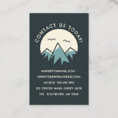 Haus zu vermieten visitenkarte (Rückseite)