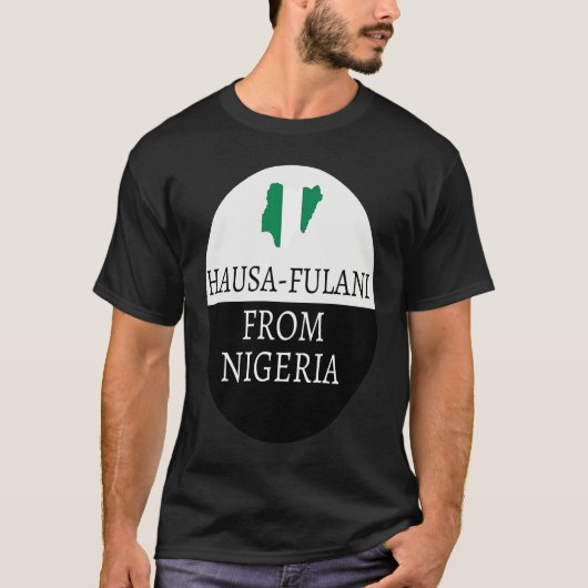 Hausa  Fulani From Nigeria  Ancestry Initiation DN T-Shirt (Vorderseite)
