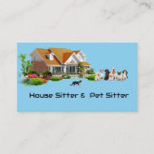 Hausangestellter und Hausangestellter Visitenkarte (Vorderseite)