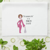 "Hausarbeit" ist ein DIRTY Wort! Küchentücher (Gefaltet)
