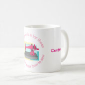 Hausarbeit ist für diejenigen, die nicht nähen kön kaffeetasse (VorderseiteRechts)