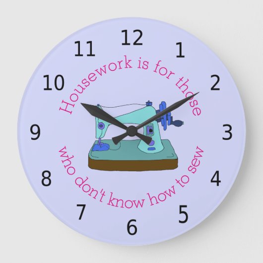 Hausarbeit ist für diejenigen gedacht, die nicht n große wanduhr (Vorderseite)