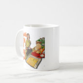 Hausarbeit ist Übel 11 Unze. Tasse (Vorderseite Links)