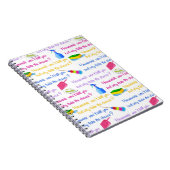 Hausarbeit-Notizblock Notizblock (Rechte Seite)