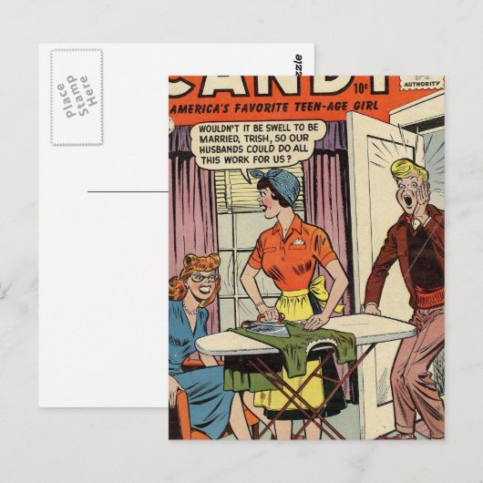 Hausarbeit Postkarte (Vorne/Hinten)