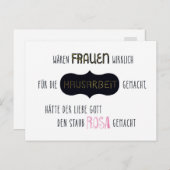 Hausarbeit Postkarte (Vorne/Hinten)