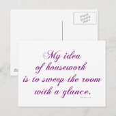 Hausarbeit Postkarte (Vorne/Hinten)