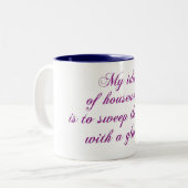Hausarbeit Zweifarbige Tasse (Vorderseite Links)