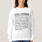 Hausarzt Sweatshirt (Vorderseite)