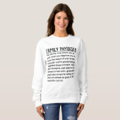 Hausarzt Sweatshirt (Vorne ganz)