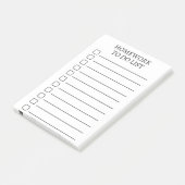 Hausaufgaben der Studierenden, moderne Post-it-Not Post-it Klebezettel (angewinkelt)