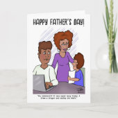 Hausaufgaben Faltenkarte Karte (Vorderseite)