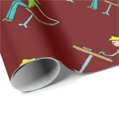 Hausaufgaben Geschenkpapier (Rolleneckpunkt)