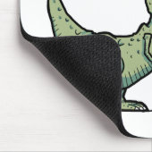 Hausaufgaben jetzt oder nach dem Aussterben? T-Rex Mousepad (Ecke)