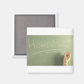 Hausaufgaben Magnet (Vorderseite/Rückseite)