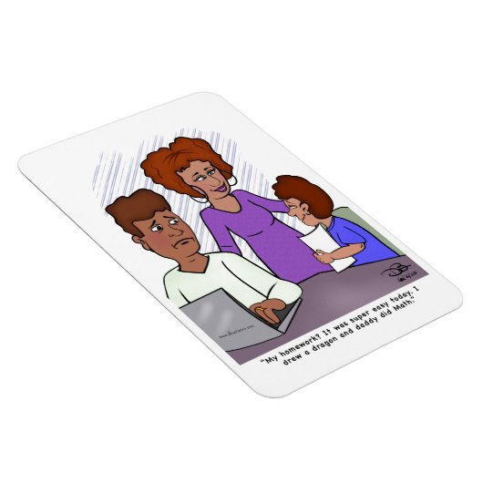 Hausaufgaben Magnet (Rechte Seite)